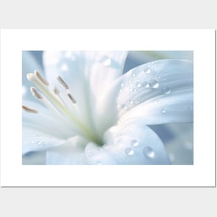 Lilium Flower Petal Nature Serene Calm Posters and Art